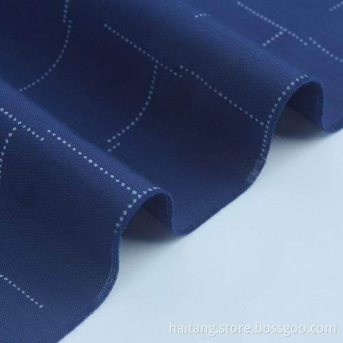 Printing Microfiber fabric Man Shirt Fabric Sedate Stylish